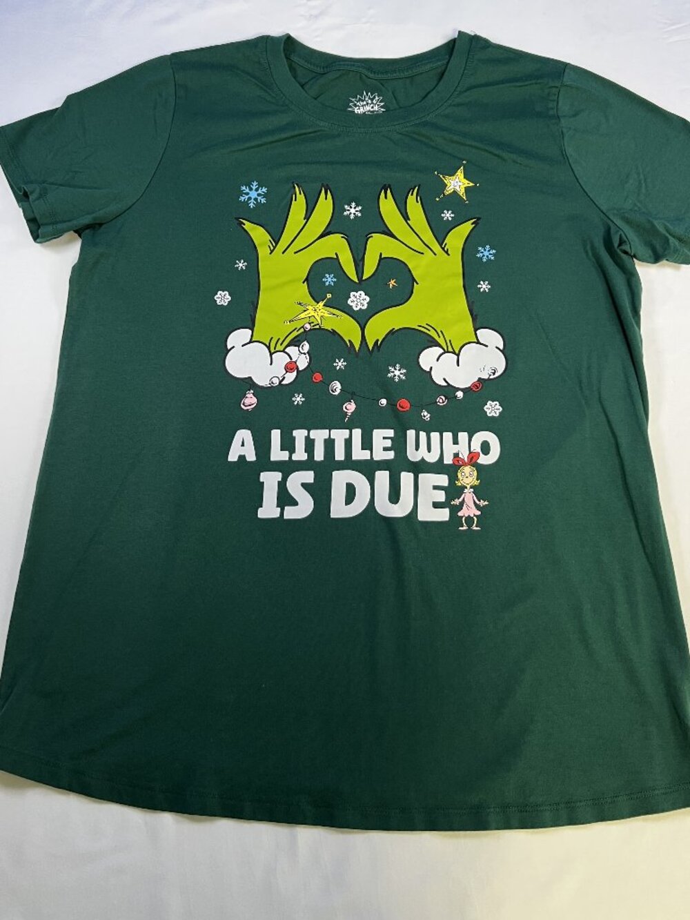 Dr Seuss A Little Who Is Due T-Shirt Women’s Size 2XL